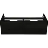 Waschtischunterschrank Sanox Frozen Frontfarbe black oak BxHxT 120 x 40 x 45 cm