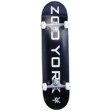 Zoo York OG 95 Block Skateboard schwarz/weiß 7.75"