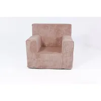 FORTISLINE Kindersessel, Altrosa, Uni, Quadratisch, 51x47x33 cm, Oeko-Tex® Standard 100, Kinder- & Jugendzimmer, Kindermöbel, Kindersitzmöbel & -tische, Kindersessel & -sofas