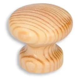 MB-Knopf, Rosalind,Ø 44mm,H 28mm, Holz lackiert