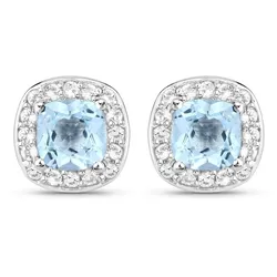 Rafaela Donata Ohrringe Sterling Silber Granat in Silber   Damen 