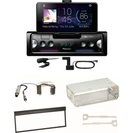Pioneer SPH-20DAB Digitalradio Bluetooth USB MP3 Einbauset für Skoda Fabia 6Y