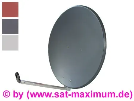 Sat-Spiegel Gibertini 100 cm Alu (Hellgrau)
