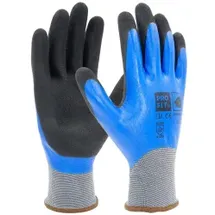 profit fitzner Pro-Fit, Schutzhandschuhe, Double Tril Nitrilschaum-Feinstrickhandschuh Gr. 10