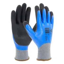 profit fitzner Pro-Fit, Schutzhandschuhe, Double Tril Nitrilschaum-Feinstrickhandschuh Gr. 10
