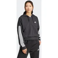 Adidas W 3S FT QZ HD BLACK/WHITE - S