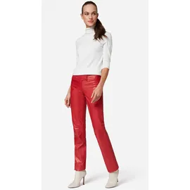 Ricano Lederhose Low Cut rot M