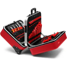 Knipex Werkzeugkoffer BIG Twin Move RED Elektro Kompetenz