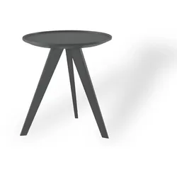 Woody Hill mit Rahmen Durchmesser 40 cm 45cm steingrau