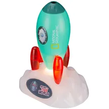 National Geographic 9105700 - Weltraum-Projektor 3-in-1 mit 3 DIA-Scheiben, Taschenlampe und Nachtlicht