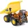 BBURAGO 18-32089 - Muldenkipper R100 Baufahrzeug gelb 1:60
