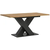 Newroom Esstisch Pluto, Esstisch Artisan Eiche Grau Esszimmertisch Tisch Modern Zeitlos Kü... beige|grau