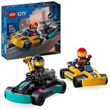 LEGO City Go-Karts mit Rennfahrern