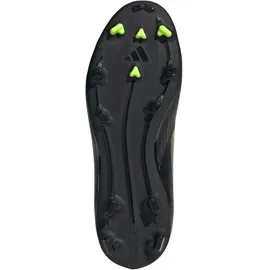 adidas F50 League FG/MG Kinder Core Black/Iron Metallic/Lucid Lemon 28