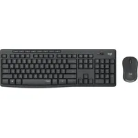 Logitech MK295 Silent Wireless Combo Set DE grafit