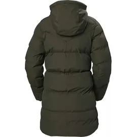 HELLY HANSEN Adore Puffy Parka Damen Mantel-Oliv-Dunkelgrün-L