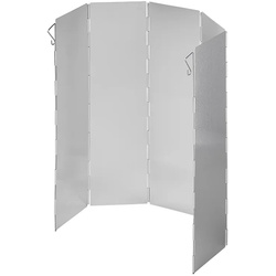 ProPlus 370340V01 Koch Windschutz faltbar Aluminium 49 x 36cm 5 teilig Camping Kochen