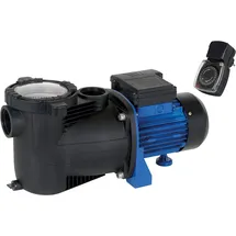 T.I.P. Poolpumpe mit Timer schwarz 10.000 l/h