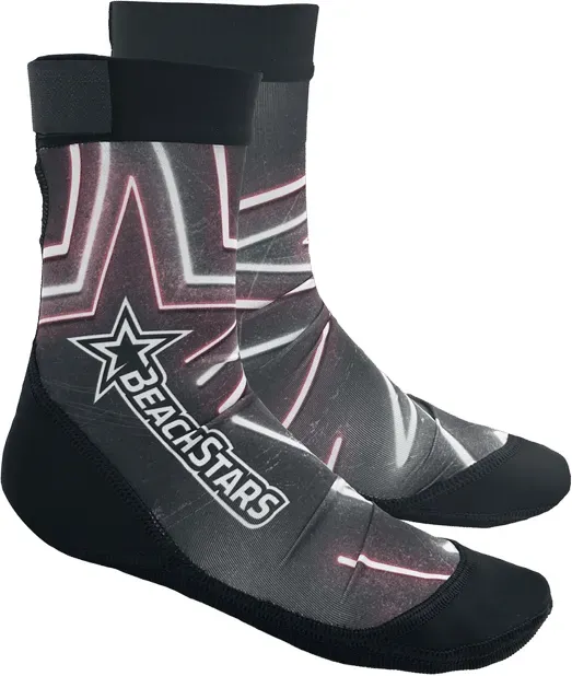 Ballsportdirekt Beachstar Sand Socken Schwarz