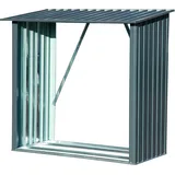 Dobar Kaminholzregal Madera Metall 163 x 83 x 154 cm Grau