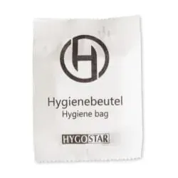 Hygostar® Hygienebeutel, im Verkaufs-Tray, reißfestes LDPE 556119 , 1 Packung = 100 Stück