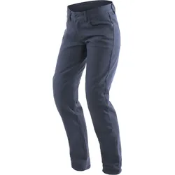 Dainese Casual Slim Damen Motorrad Textilhose, blau, Größe 32
