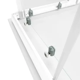 Schulte Home Sunny Eckdusche mit Schiebetür rechts 75 x 180 cm 4 mm Klarglas
