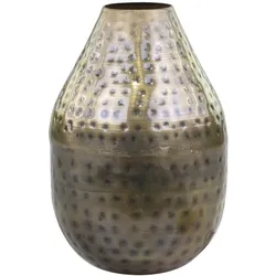 Chic Antique Vase Antique Messing, H15,5 x Ø10 cm, antique messing