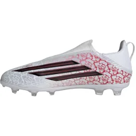 adidas F50 League Laceless FG/MG Cloud White / Core Black / Lucid Red 32