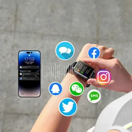 Joyroom Fit-Life Series Smartwatch mit Anrufannahmefunktion IP68 schwarz (JR-FT5)