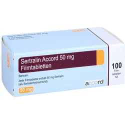 Sertralin Accord 50 mg Filmtabletten 100 St