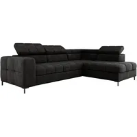 XXL Ecksofa Couch mit Schlaffunktion, Schlafsessel mit Bettfunktion L Form, Big Sofa, Schlafsofa mit Bettkasten, Ecksofa mit Schlaffunktion 280 cm breit, Sofa mit Schlaffunktion (Rechts, Vogue 18)