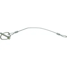 FollowMe Sicherungsstift Klappsplint inkl. Sicherungsschlaufe silber