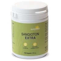 Wellpursan Sangioton Extra, 120 Stück, hochwertige L-Arginin Kapseln hochdosiert mit L-Citrullin, Olivenblatt, Coenzym Q10,Vitamin K2, 100% Vegan, frei von Zusätzen