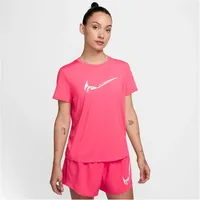 Nike One Swoosh Dri-FIT Damen pink - aster pink/glacier