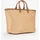 Valentino Kore Shopper Synthetik Beige/Braun
