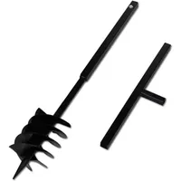 vidaXL Erdbohrer mit Griff 180 mm