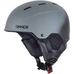 Sinner Typhoon Grauer Skihelm Für Erwachsene 55-56 CM