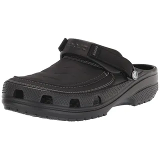 Crocs Yukon Vista II LiteRide Clog Männer Holzschuh, Black/Slate Grey, 39/40