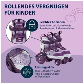 Hudora Hudora, Rollschuhe, My First Quad 26-29 vt 22061 (28), Violett