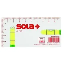 Sola Wasserwaage R100 Grün 10 cm
