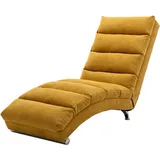 Lvhom Relaxliege, Gelb, Textil, 55x84x148 cm, Wohnzimmer, Sessel, Relaxliegen