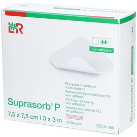 Lohmann & Rauscher Suprasorb P PU-Schaumv.nicht kleb.7.5x7.5cm steril