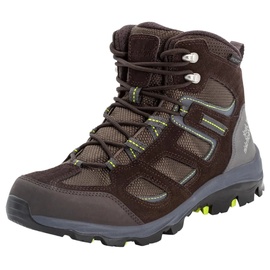 Jack Wolfskin Vojo 3 Texapore Mid Herren dark brown/lime 39.5