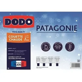 les tendances Patagonia Bettdecke 220 x 240 cm Weiß