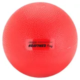 Gymnic Heavymed Gewichtsball, 1 kg ø Rot
