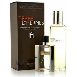 Hermès Terre d'Hermes Eau de Toilette refillable 30 ml + Eau de Toilette Nachfüllung 125 ml Geschenkset