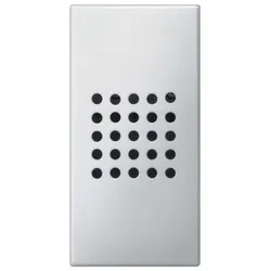Siemens 5TG98758AM DELTA M-System Summer 230V 50/60Hz, 80dB (A) Lautstärke einstellbar aluminium.