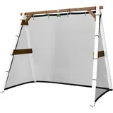 Axi Schaukel 4-in-1 SportsFun Weiß Holz