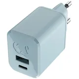 Fresh 'n Rebel Mini-Charger USB-C und USB-A, PD 45W, Dusky Blue (00220549)